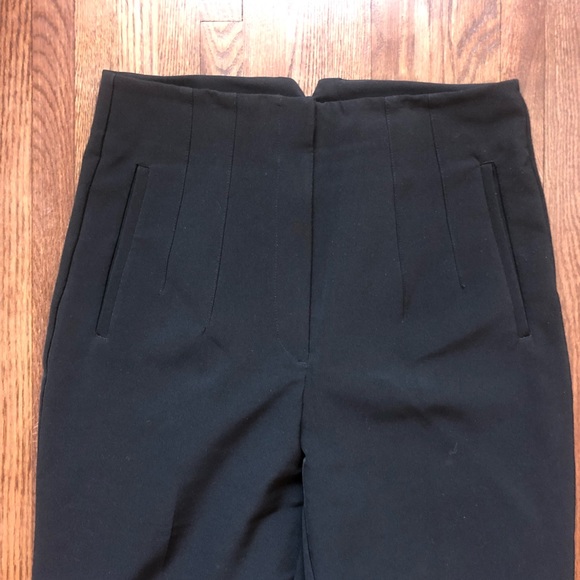 ZARA Black darted pant - Picture 2 of 4